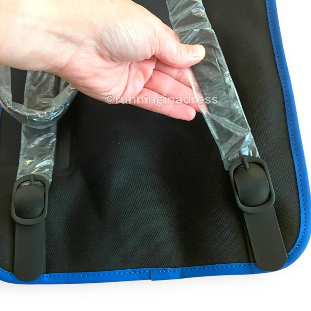 NWT Rains Waterproof Backpack W3 Mini In Color Waves Blue & Black
